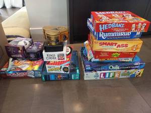lot 161 image: Collection Of Games And A Puzzle Set