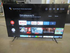 Hisense 55A6G 55-Inch 4K Ultra HD Android Smart TV with Alexa Compatibility (2021 Model)