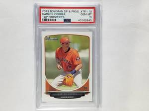 Carlos Correa 2013 Bowman Prospects #TP-10 PSA GEM MT 10