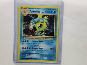 Pokemon 2016 Holo Gyarados Card Number 34108
