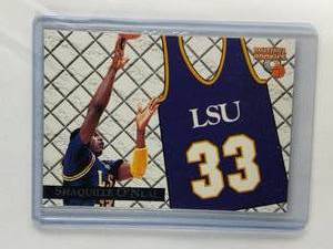 Shaquille ONeal Rookie Card 1996 LSU #J26