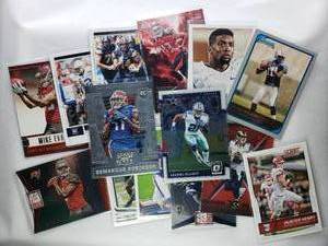 Lot of 14 NFL Cards including Todd Gurley, Odell Beckham Jr, Ezekial Elliott, Hunter Henry and More