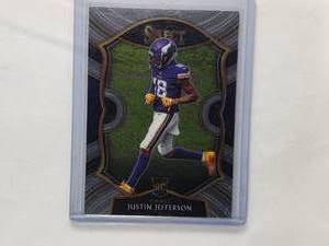 Justin Jefferson Panini Select Rookie Card #61