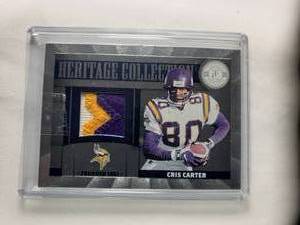 Chris Carter Heritage Collection 3 Color Patch #8, Numbered Card 4849