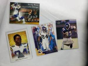 Lot of 4 Randy Moss Cards