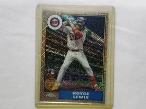 Royce Lewis Topps Chrome Rookie Card T87C-39