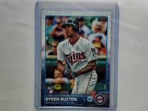 Byron Buxton Topps Rookie Card US25 Update Series
