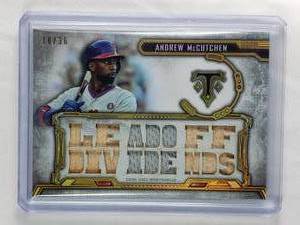 Andrew McCutchen Leadoff Dividends TTR-MCC4 Numbered 1836