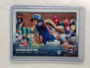 Byron Buxton Topps Rookie CArd US136 Update Series