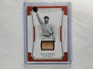Willie Keeler Panini National Treasures Artifact Card #26, Numbered 2949