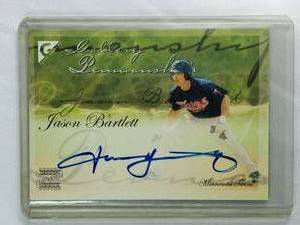 Jason Bartlett Autograph Topps Gallery Card GPS-JB