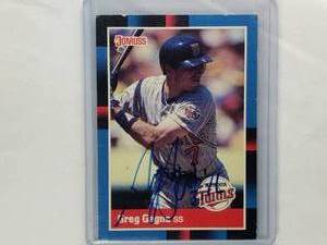 Greg Gagne Autograph Donruss #441