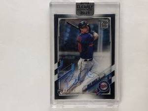 Brent Rookier Autograph 2021 Topps Clearly Authentic Rookie Card