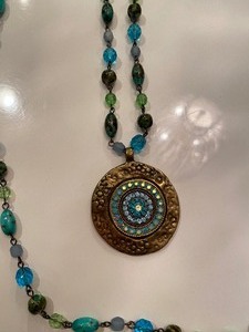 lot 411 image: Rebecca Hallam Necklace Set
