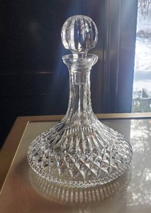 lot 25 image: Waterford Crystal Ship Decanter