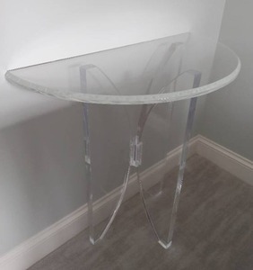 lot 109 image: Acrylic Occasional Table