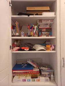 lot 147 image: Top Shelves of Linen Closet