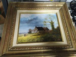 lot 307 image: Olivier De Nalo Painting