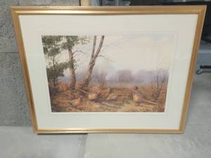 lot 318 image: Watercolor Painting