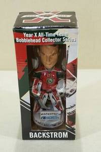 Niklas Backstrom Minnesota Wild Year X All Time Team Bobblehead