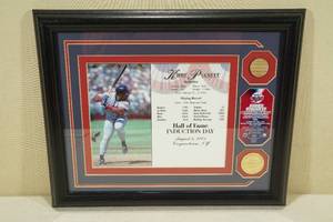 Very Limited Edition Kirby Puckett HOF Induction Day Framed Picture