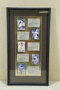 Framed Action Packed Baseball Cards