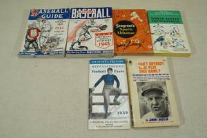 Vintage Sports Paperback Books