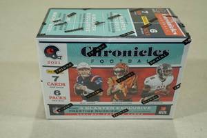 2021 Panini Chronicles Blaster Box of Football Card Packs