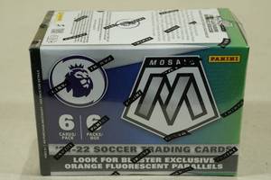 2021-22 Panini Mosaic Blaster Box of Premier League Soccer Card Packs