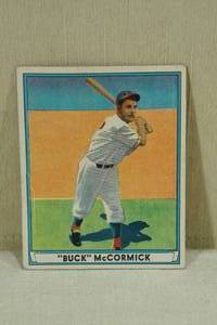 1941 Play Ball Buck McCormick #5 Baseball Card