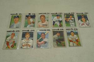 1951 and 1952 Bowman Baseball Cards