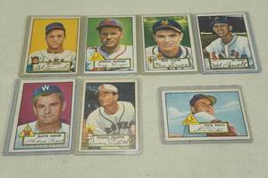 1952 Topps Baseball Cards