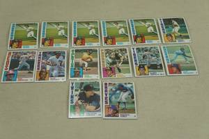 1984 Topps Baseball Cards - Yount, Winfield, Concepcion