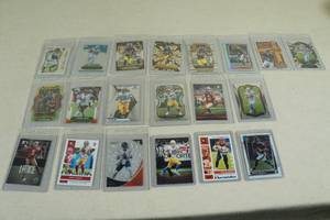 Rookie Football Cards - Herbert, Burrow, Fields, Lance