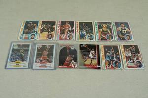 Basketball Cards - 1989-90 Michael Jordan, Kemp Rookie, 78-79 Topps