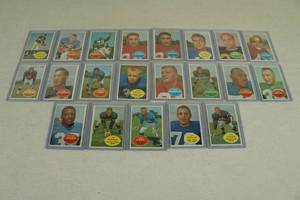 1960 Topps Football Cards