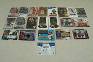 Basketball Autograph and Jersey Insert Cards
