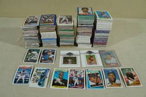 Baseball Cards - 1980s and 90s - All Big Name Players