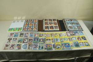 Binders of Sports Cards - Baseball, Basketball - Griffey Jr RC