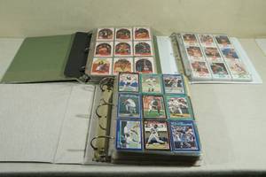 Binders of Sports Cards - Basketball, Baseball