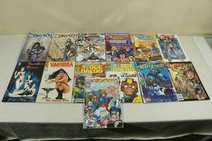 Comic Books - Vampirella, Brath, Judge Dredd, Gen 13, Wildcats