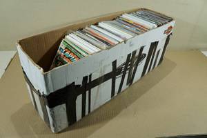 Long Box of Comic Books