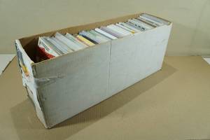 Long Box of Comic Books