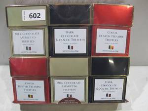 lot 9 image: 2 Packs of NEW European Truffles Collection - Featuring Truffles from France, Italy and Belgium