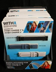 lot 6 image: Brand New Box of WITHit  WEARABLE ACCESSORIES DESIGNED FOR A LIFETIME