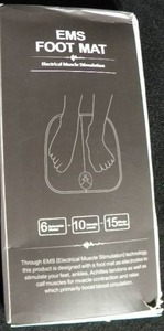 lot 10 image: Brand New EMS Foot Massager Mat