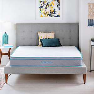 lot 105 image: Brand New Linenspa Essentials 8 Memory Foam Hybrid Mattress - Queen