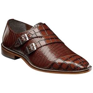 lot 113 image: Stacy Adams Mens Toscano Monk-Strap Slip-On Shoe-Size 10.5