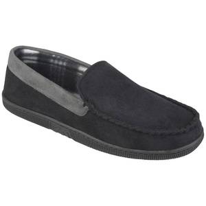 lot 135 image: Vance Co. Mens Slater Moccasin Slipper Size Large 9.510.5