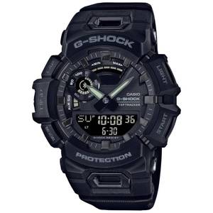 lot 142 image: Brand New G-Shock Mens G-Squad Smartphone Link Black Resin Smartwatch